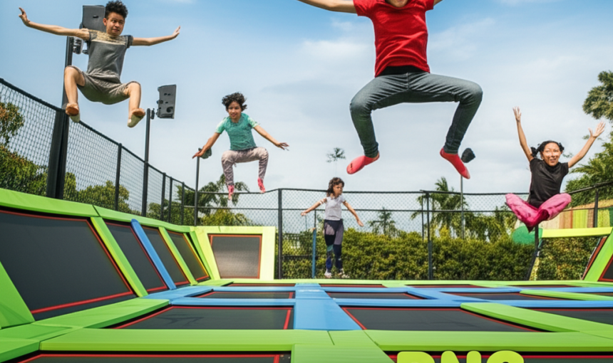 Melompat ke Langit, Lepaskan Tawa! Jelajahi Keseruan Tak Terbatas di Trampoline BNS Batu