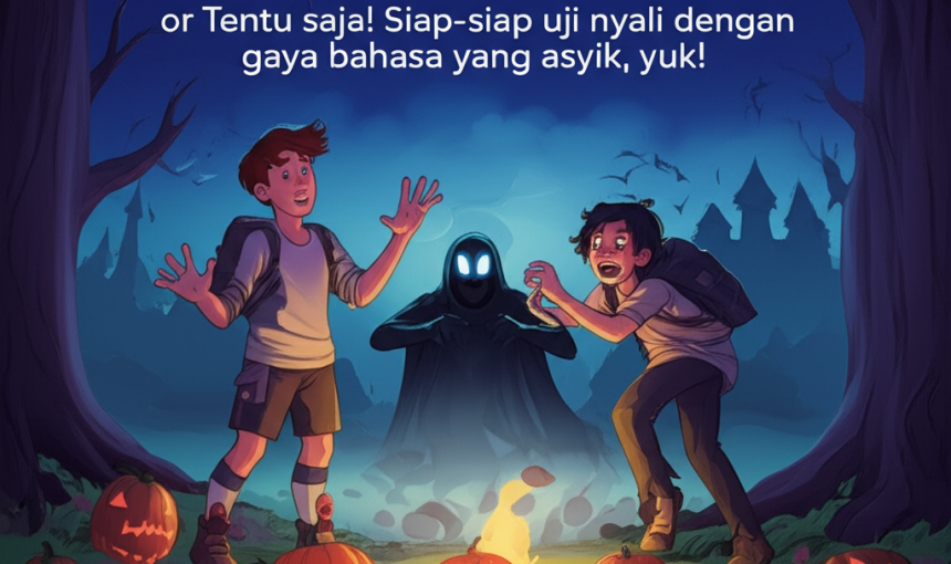 Tentu saja! Siap-siap uji nyali dengan gaya bahasa yang asyik, yuk!