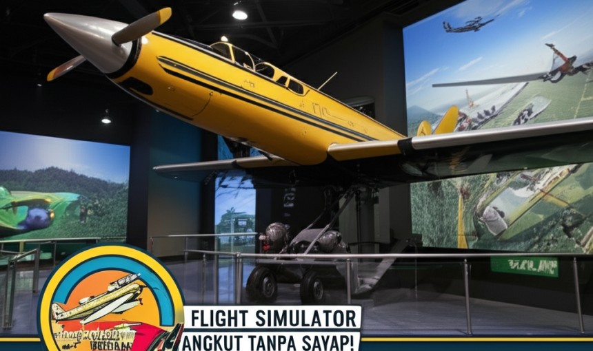 Terbang Tanpa Sayap! Jelajahi Dunia Aviasi di Flight Simulator Museum Angkut yang Bikin Nagih!